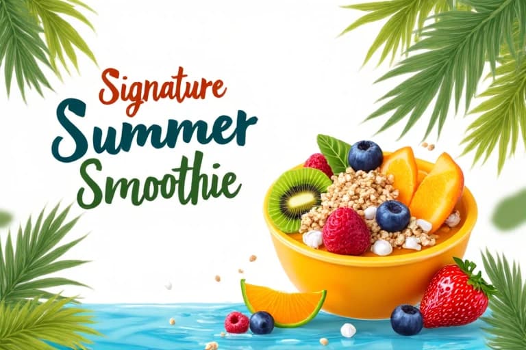 Featured image for Signature Summer Smoothie Bowl Recipe: A Refreshing Menu Hit
